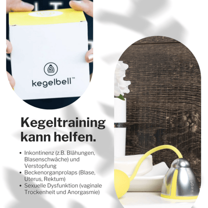 Kegelbell® - pelvic floor training device - original kit 